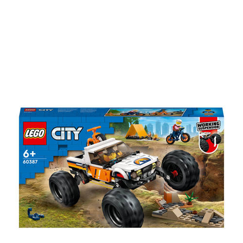 LEGO City 4x4 Terreinwagen avonturen 60387