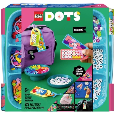 LEGO DOTS Taslabels Megapack Berichten- 41949