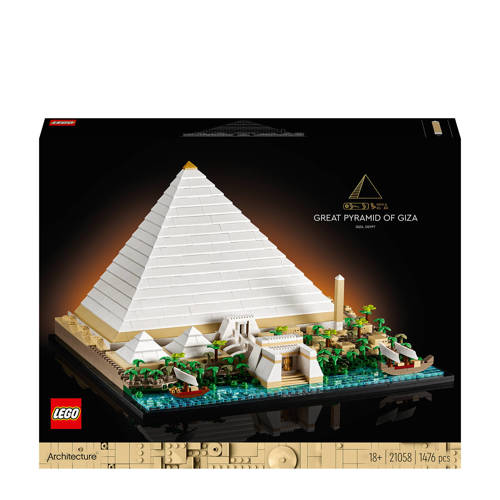 LEGO Architecture Grote Piramide van Gizeh 21058