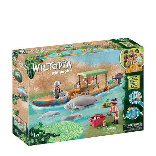 Playmobil Wiltopia Boottocht naar de zeekoeien - 71010