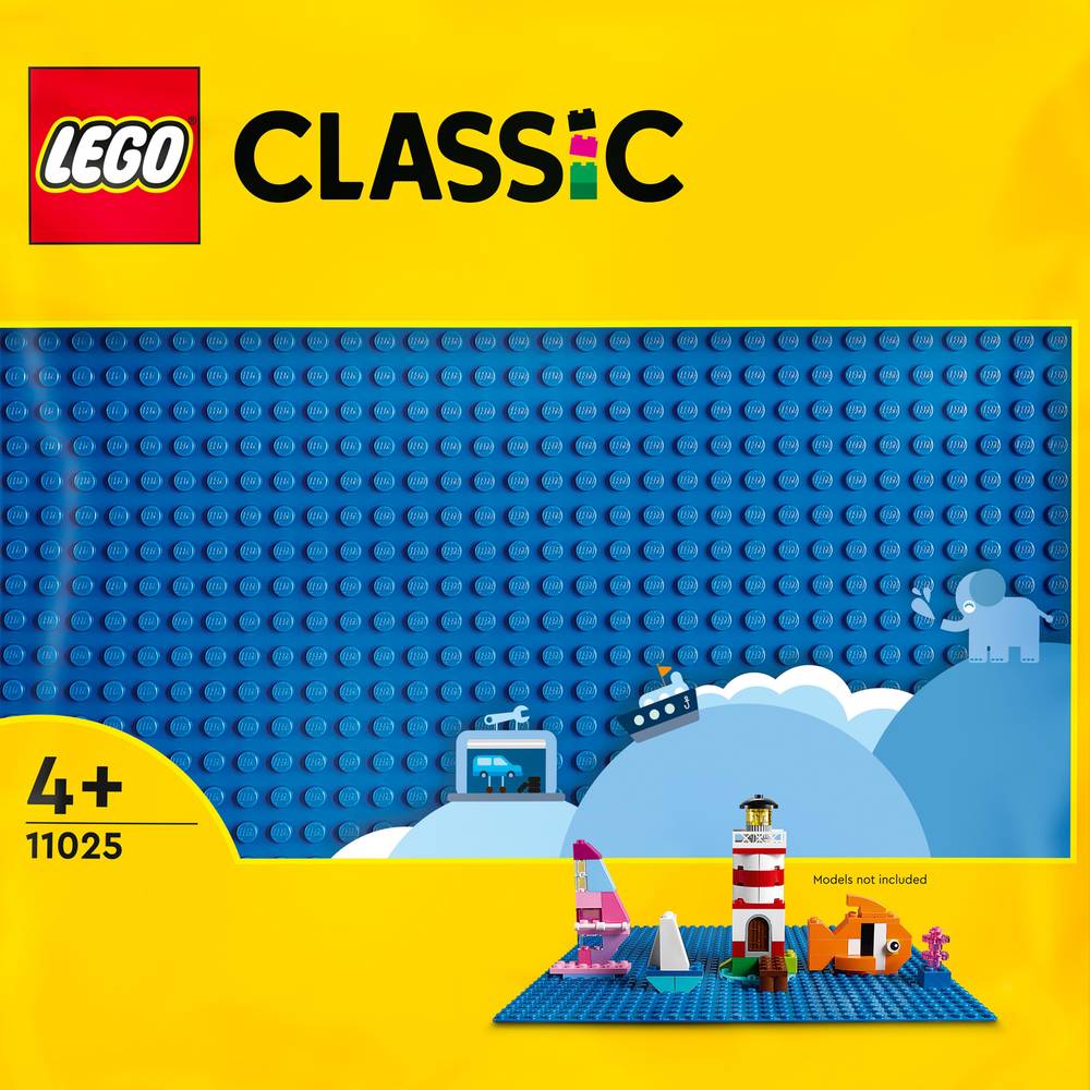 11025 LEGO® CLASSIC Blauwe bouwplaat