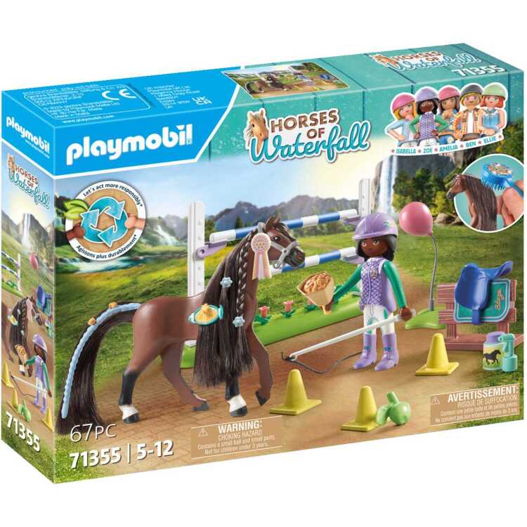 Playmobil Horses of Waterfall Zoe en Blaze speelset - 71355