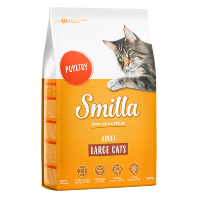 Smilla Adult XXL-Brokken Gevogelte Kattenvoer - 4 kg - kattenbrokken