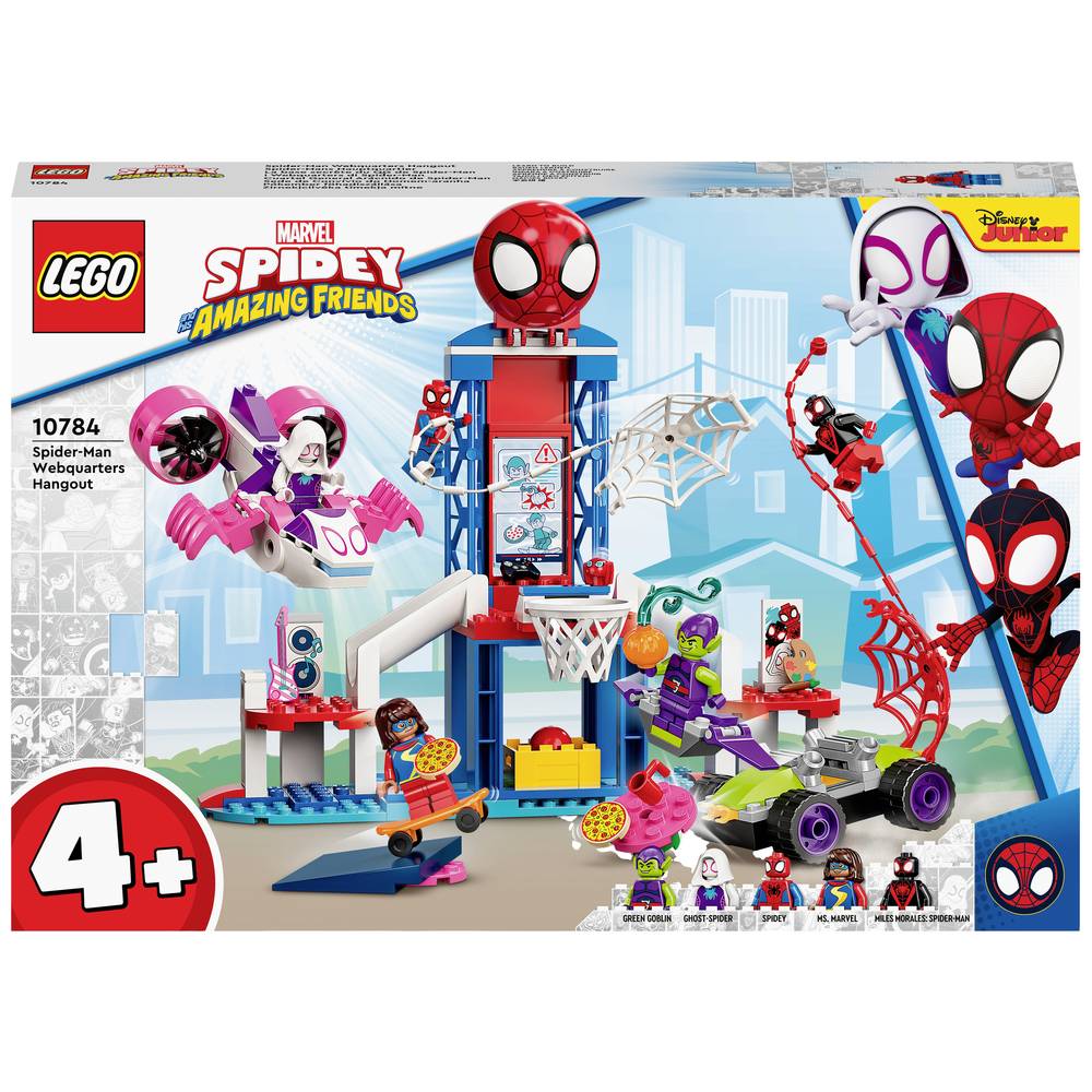 LEGO® MARVEL SUPER HEROES 10784 Spider-Mans hoofdkwartier