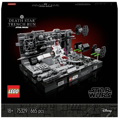 LEGO Star Wars Death Star Trench Run Diorama - 75329