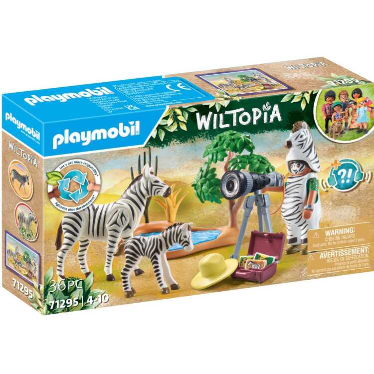 Playmobil Wiltopia Onderweg met de dierenfotograaf - 71295