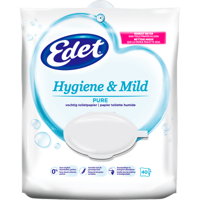 Edet vochtig toiletpapier - 40 doekjes
