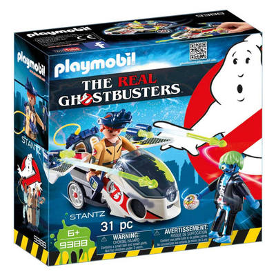 PLAYMOBIL  Stanz met luchtmoto - 9388