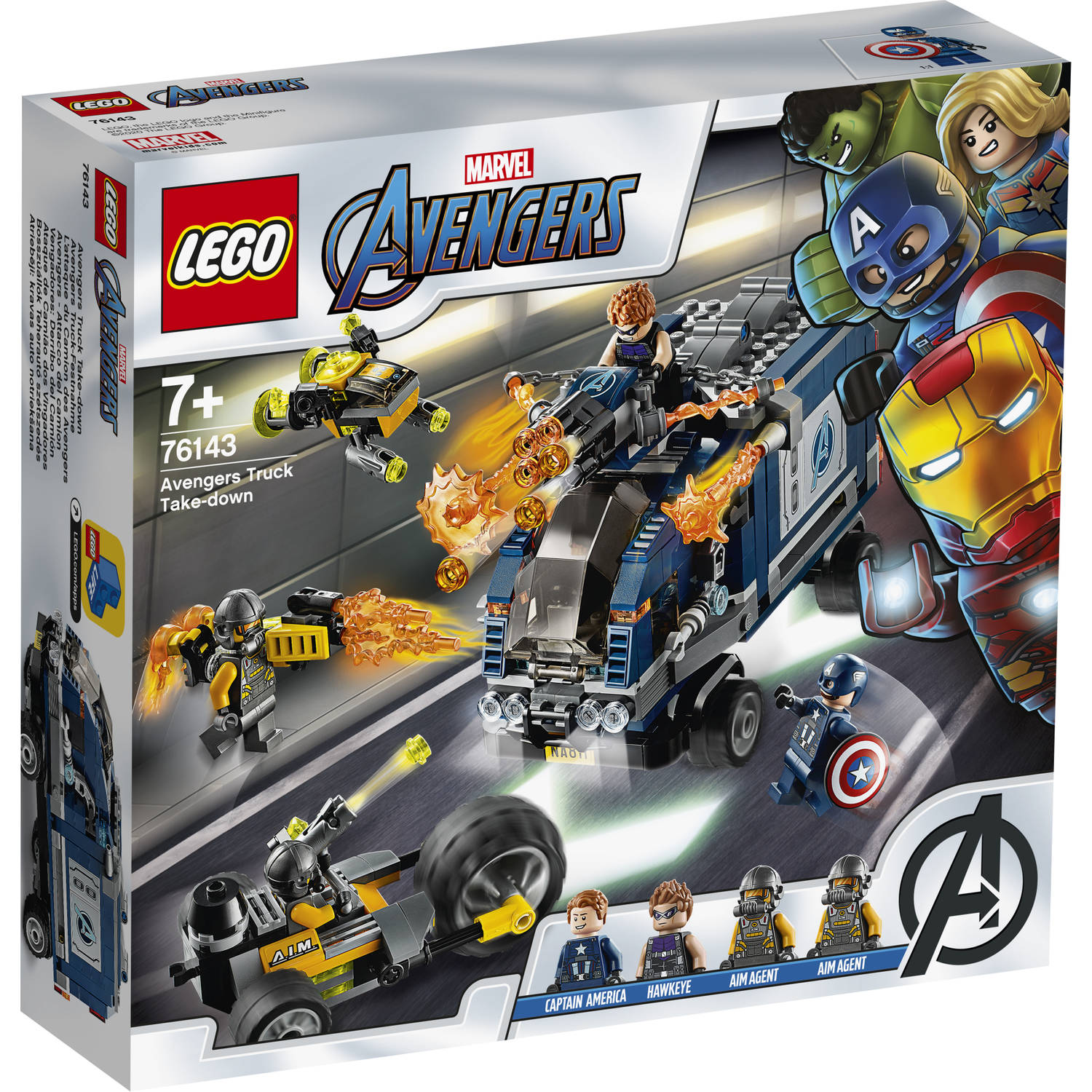 LEGO Marvel Avengers Movie 4 Avengers vrachtwagenvictorie - 76143