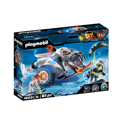 PLAYMOBIL Top Agents Spy Team sneeuwmobiel - 70231