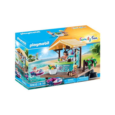 PLAYMOBIL Family Fun Waterfietsen verhuur met sapbar - 70612