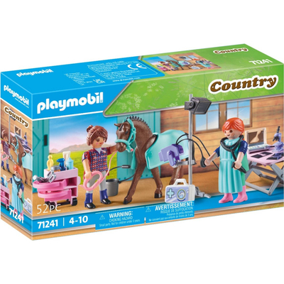 PLAYMOBIL Country Dierenarts voor paarden - 71241