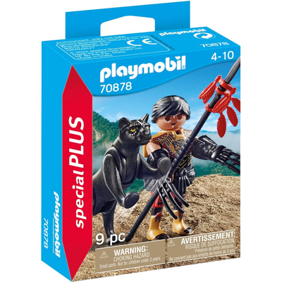 PLAYMOBIL Special Plus Krijger met panter - 70878