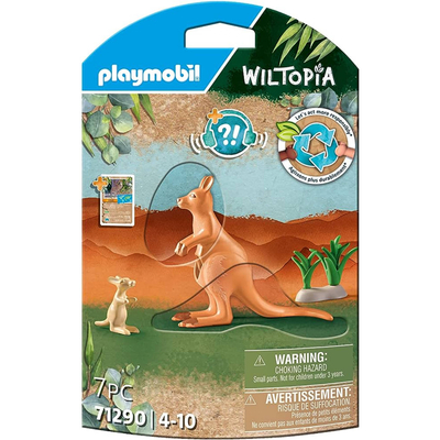 PLAYMOBIL Wiltopia - Kangoeroe met welp - 71290