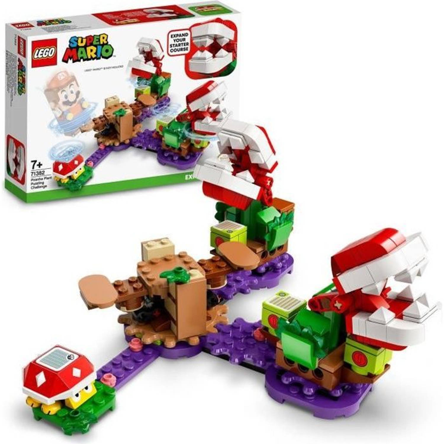 LEGO Super Mario Uitbreidingsset: Piranha Plant Puzzeluitdaging - 71382