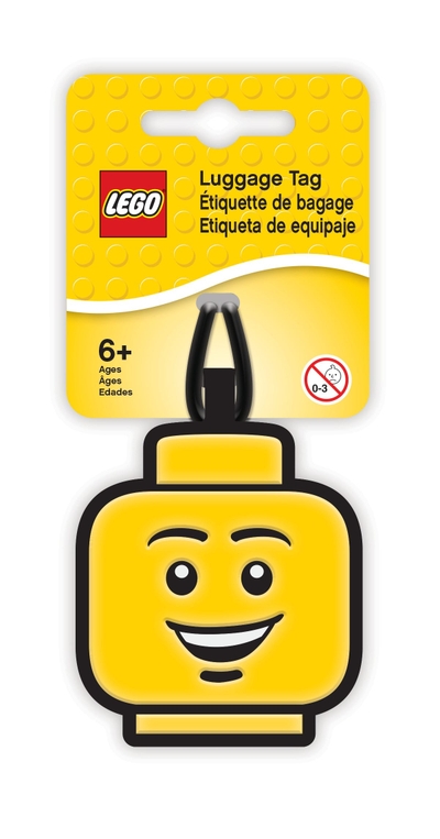 LEGO Bagagelabel met jongensgezicht
