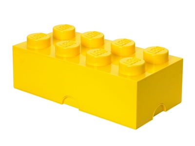 LEGO Opbergsteen met 8 noppen - geel