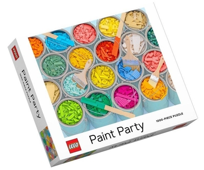 Lego Paint Party Puzzle Jigsaw Puzzle for LEGO Fans, Best LEGO Puzzles for Adults