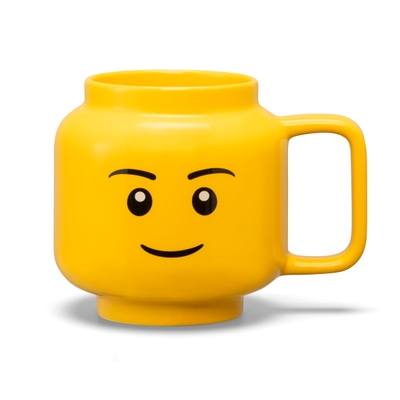 LEGO Grote keramische mok met jongenshoofd