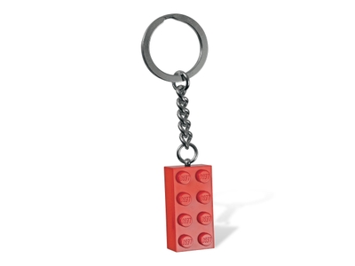 LEGO Sleutelhanger - Rood Steentje - LEGO Blokje