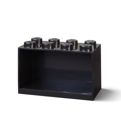 LEGO Kastje met 8 noppen - zwart