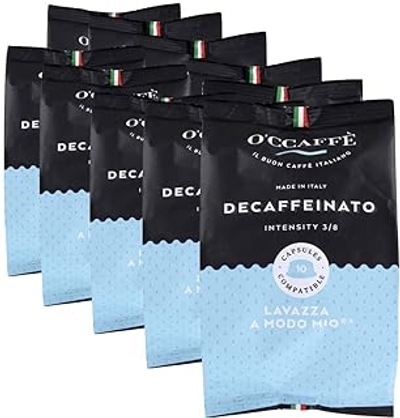 O'ccaffè Decaffeinato a Modo Mio cups - 100 stuks