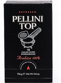 Pellini Top 100% Arabica-koffiepads - Medium Roast Italiaanse koffiepads - Compatibel met standaard ESE Paper Espresso, 108 capsules, 327850191