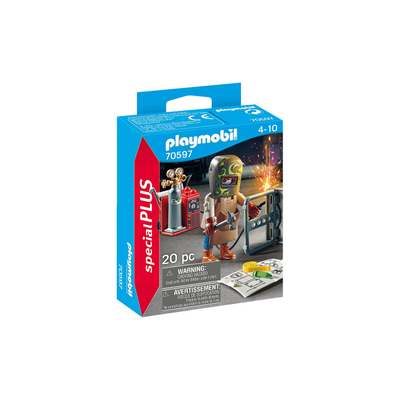 PLAYMOBIL Special Plus Lasser met uitrusting - 70597