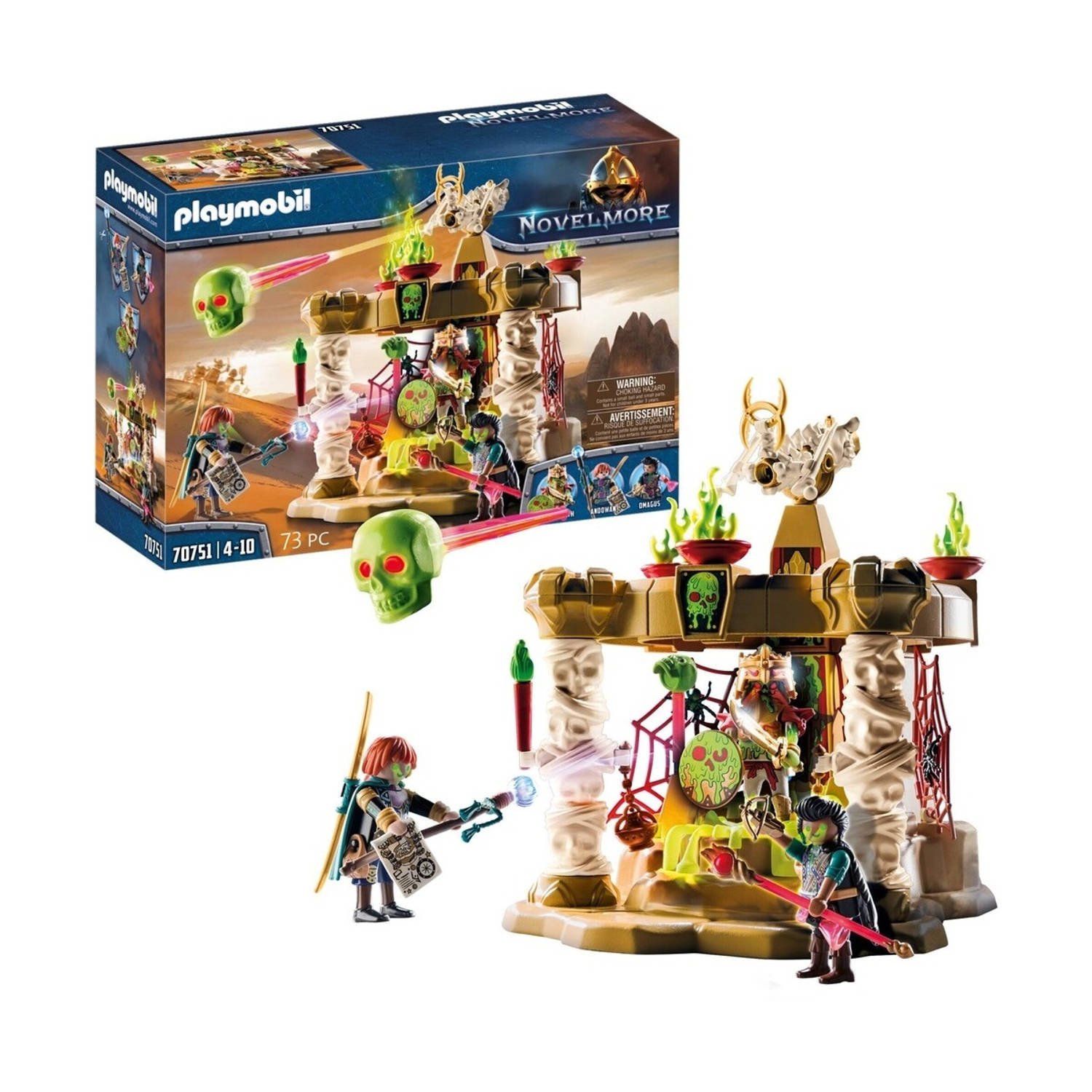 Playmobil Sal'ahari Sands - Tempel van het skelettenleger 70751