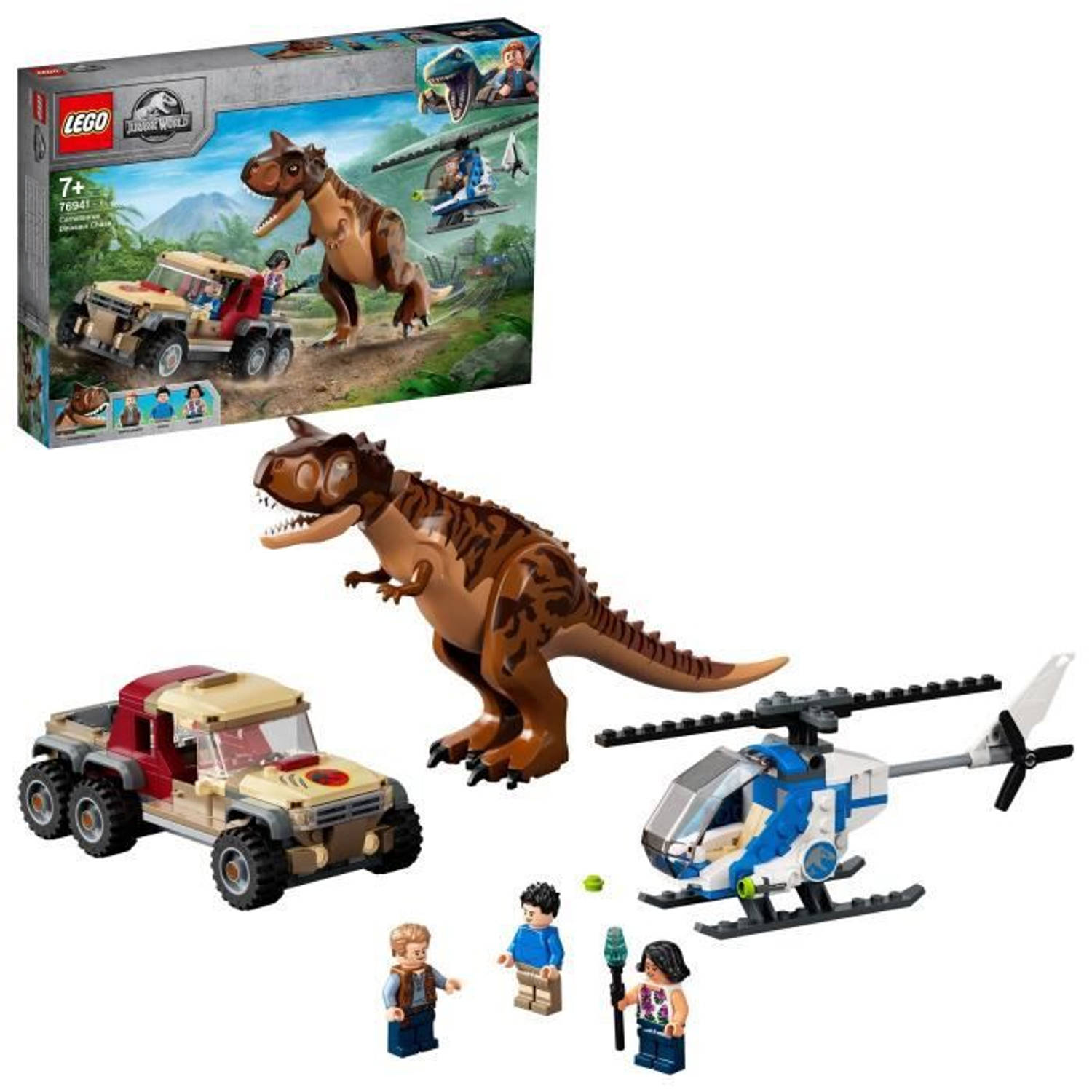 lego-76941-jurassic-world-de-jacht-op-de-carnotaurus-dinosaurus-speelgoedkind-7-jaar-met-helikopter-en-pick-up
