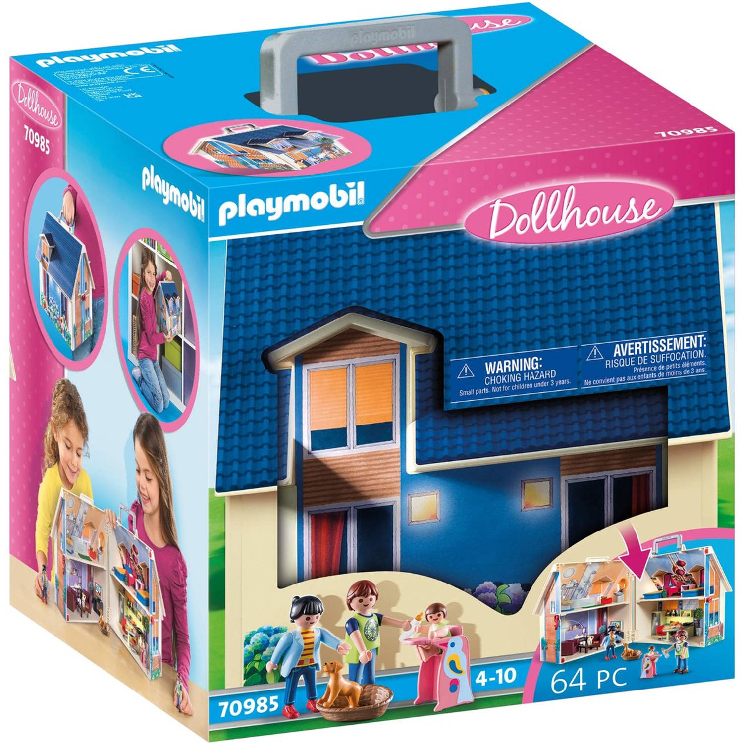 Playmobil Dollhouse Mijn meeneempoppenhuis 70985