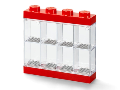 LEGO Displaydoos voor 8 minifiguren - rood