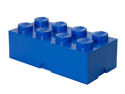 LEGO Opbergsteen met 8 noppen - blauw