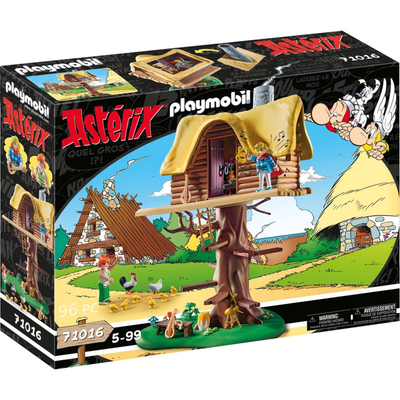 PLAYMOBIL Asterix: Kakofonix met boomhut - 71016
