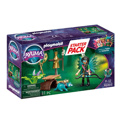 PLAYMOBIL Starterpack Adventures of Ayuma Knight Fairy met wasbeer - 70905