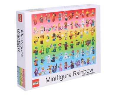 Lego - Puzzel 'Minifiguren Rainbow' (1000 stukjes)