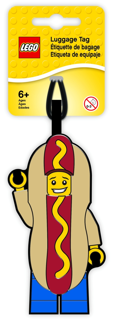 LEGO Bagagelabel LEGO Hotdogverkoper