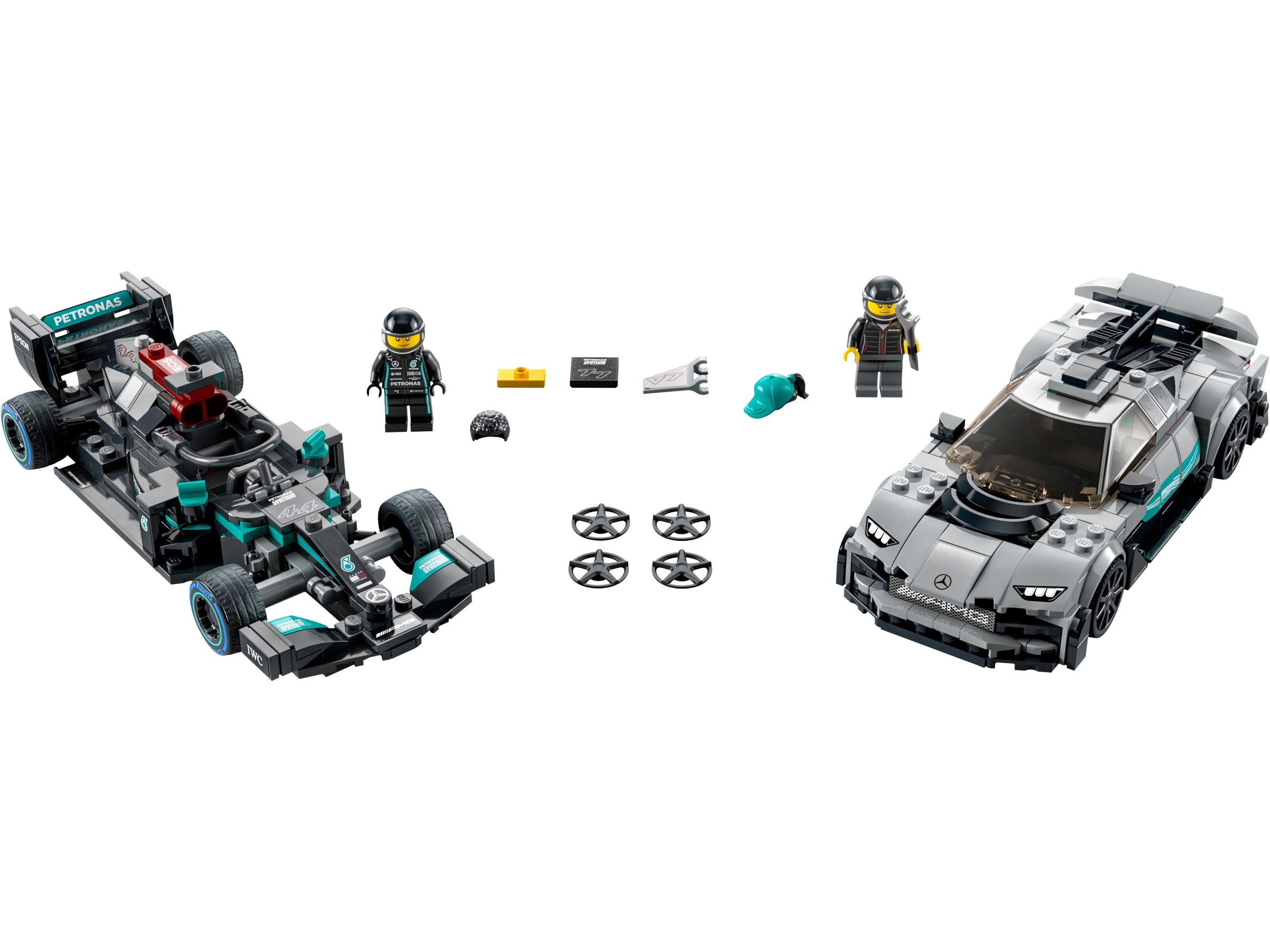 LEGO Speed Champions Mercedes-AMG 2 Auto's set 76909