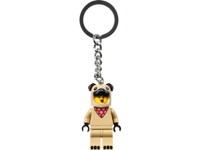 LEGO Sleutelhanger - Jongen in Franse Bulldogpak