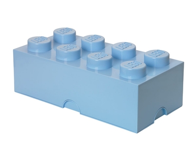 LEGO Opbergsteen met 8 noppen - lichtblauw