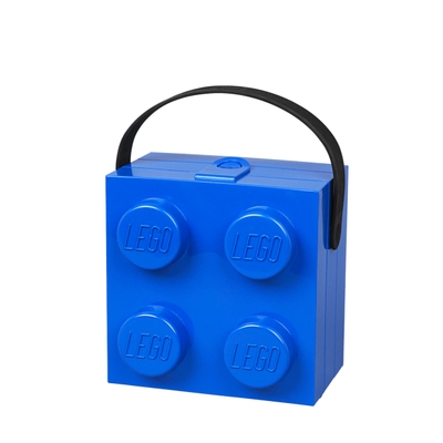 LEGO Doos met handvat - blauw