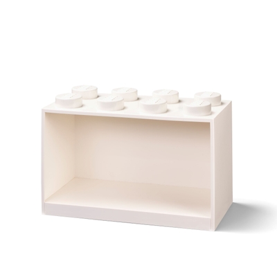 LEGO Kastje met 8 noppen - wit
