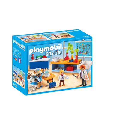 PLAYMOBIL City Life Scheikundelokaal - 9456