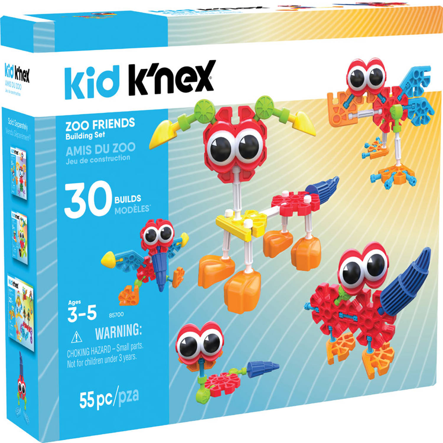 Kid K'NEX dierentuin vrienden