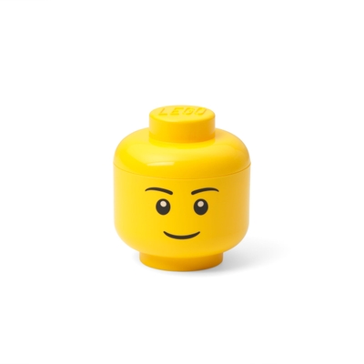 LEGO Mini-jongensopberghoofd - felgeel