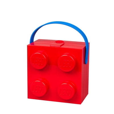 LEGO Doos met handvat - rood
