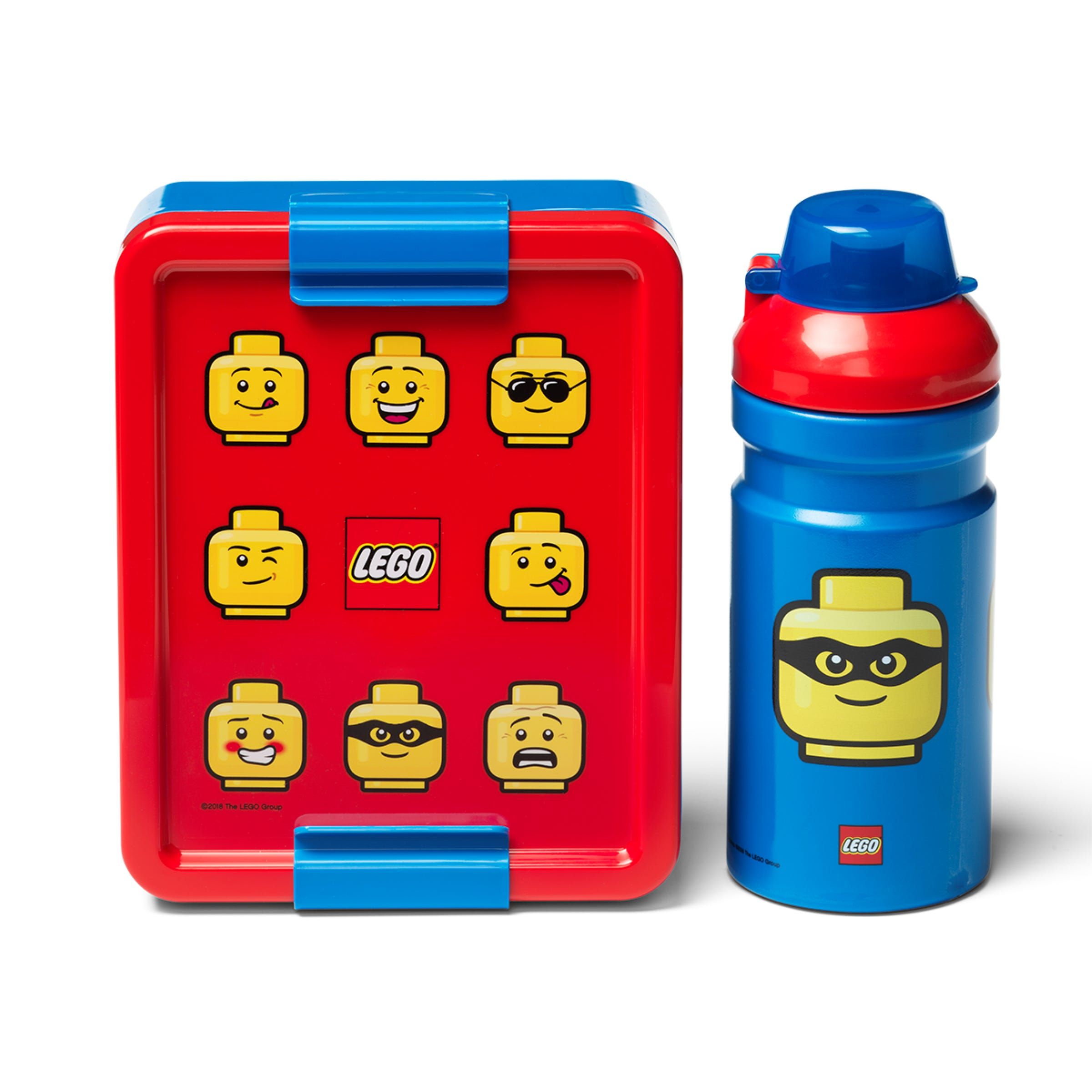 LEGO Lunchset Classic - Rood / Blauw