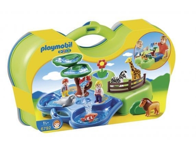 Meeneem dierentuin met waterpartij / Zoo transportable avec bassins aquatiques