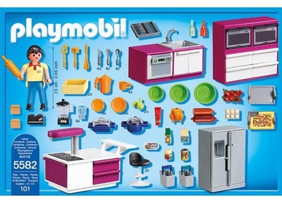 Keuken met kookeiland / Cuisine avec îlot