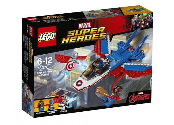 LEGO - Avengers 76076 Captain America jet-achtervolging